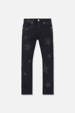 KIDS BENSON SKINNY JEAN | BLACK ALL OVER STAR