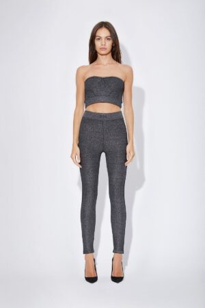 SIBILLE LEGGING | BLACK LUREX